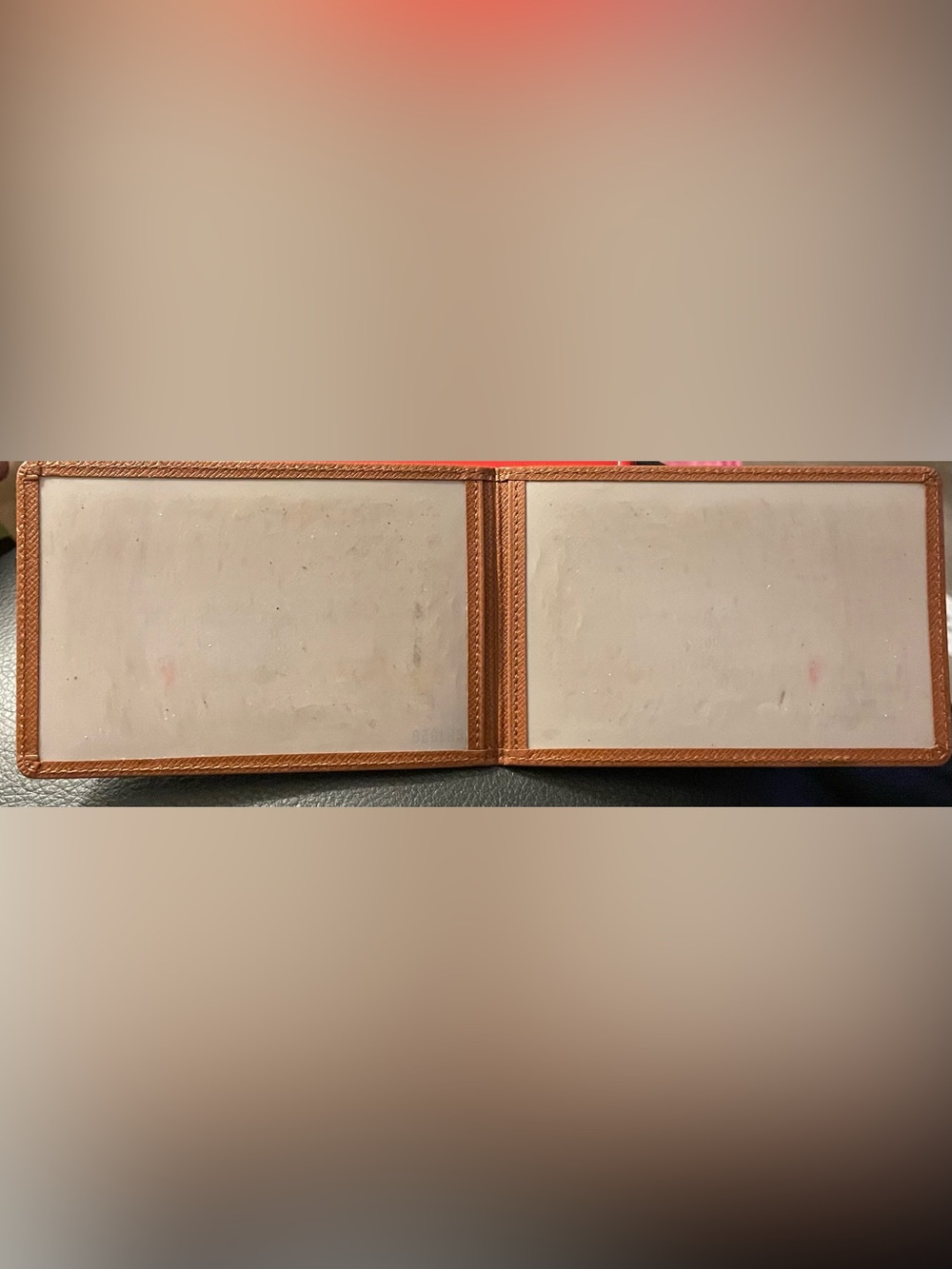 Louis Vuitton Textured Brown Bifold Wallet - Picture 3 of 4